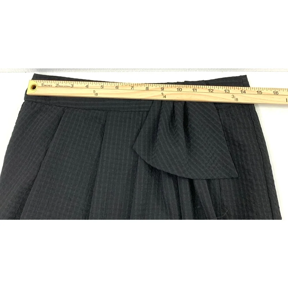 Gap Skirt‎ Womens 2 Black Wrap Pockets Short Career